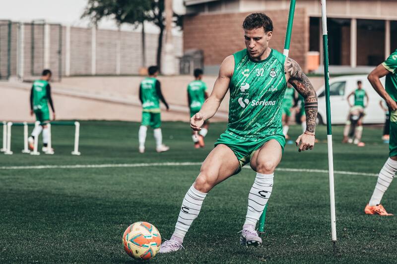 en Santos Laguna. Foto:@ClubSantos.
