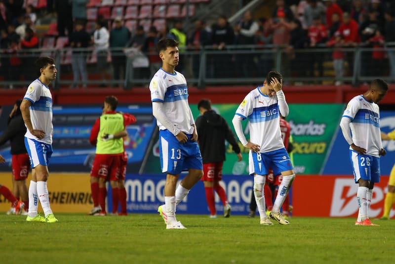 Los Cruzados cayeron en la Copa de la Liga ante Ñublense. Foto: Agencia Aton.
