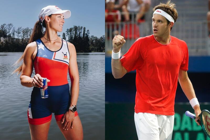 Antonia Abraham y Nicolás Jarry serán los abanderados del Team Chile.