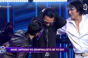 “Me cuesta hablar”: La emoción del imitador de Marc Anthony al convertirse en el primer semifinalista de “Yo Soy”