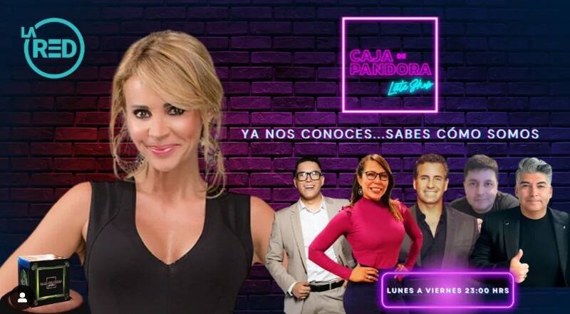 Eva Gómez reemplazará a Camila Andrade en "Caja de Pandora". Créditos: Instagram