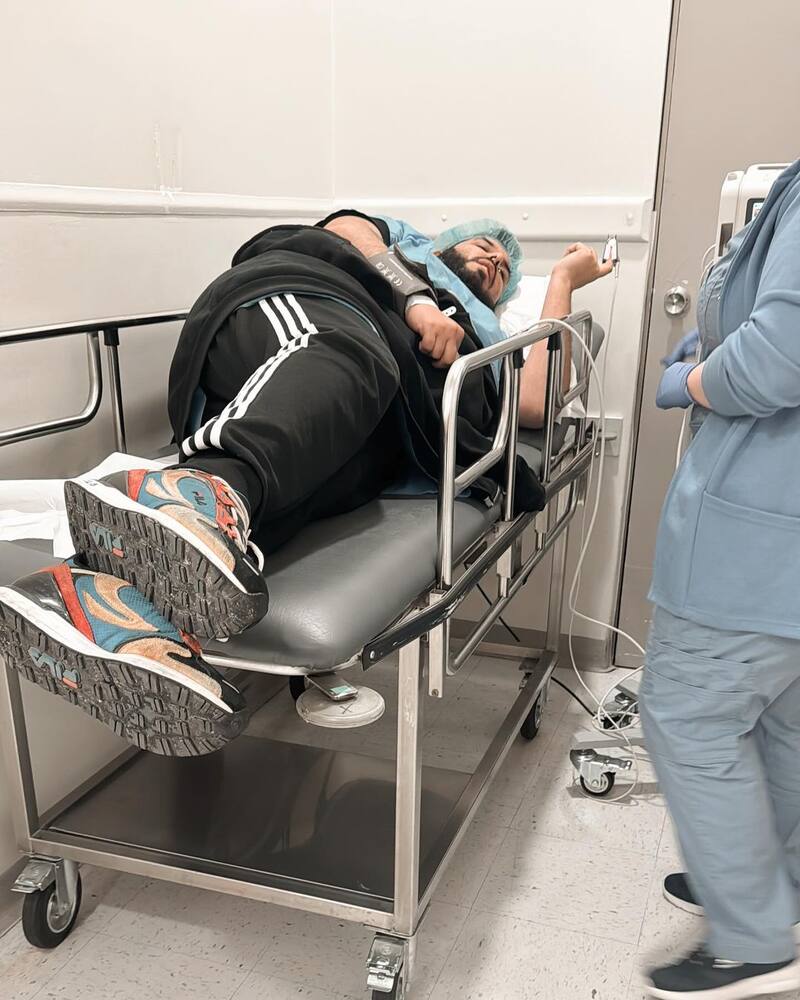 Coronel Valverde se sometió a un bypass gástrico.