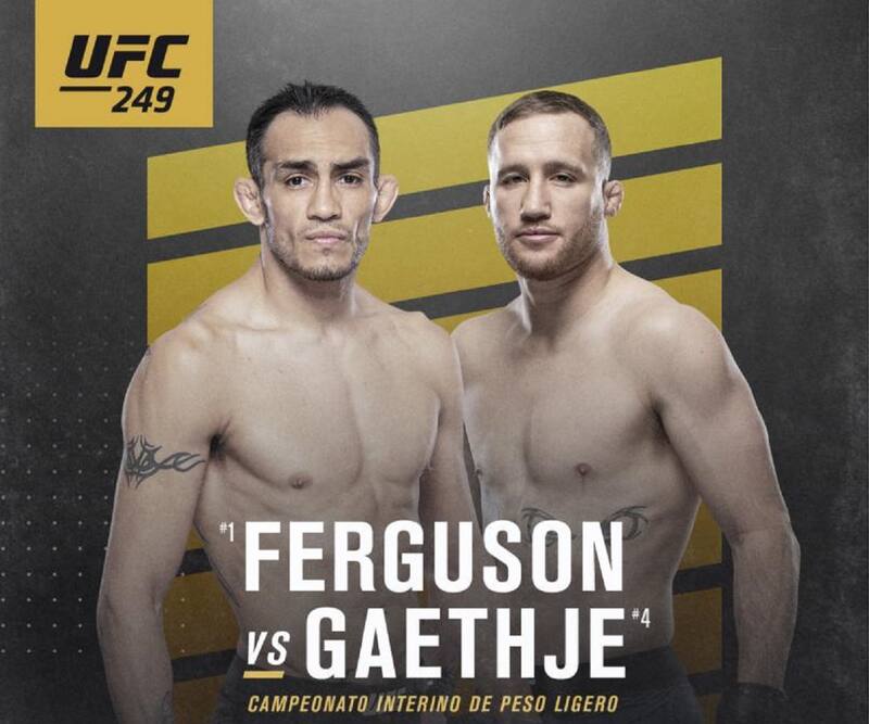 UFC 249-Ferguson vs Gaethje