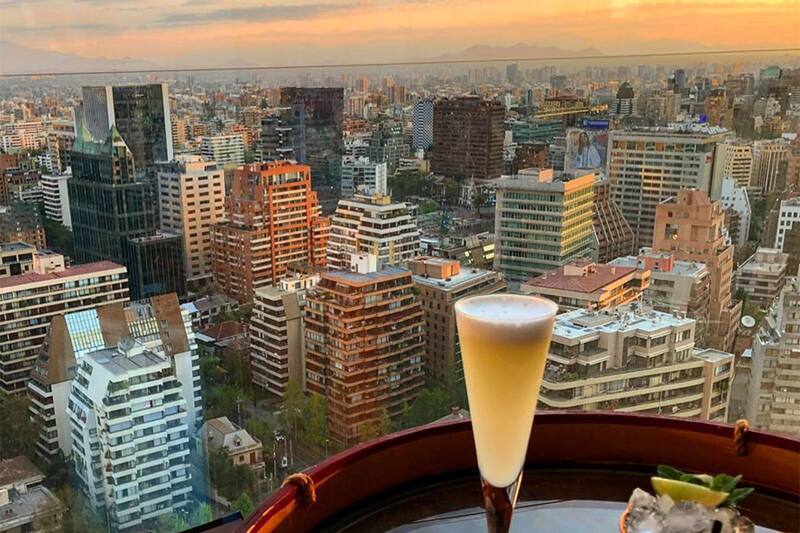 en el Hotel W Santiago, es una de las opciones. Créditos: @tipsytreks.