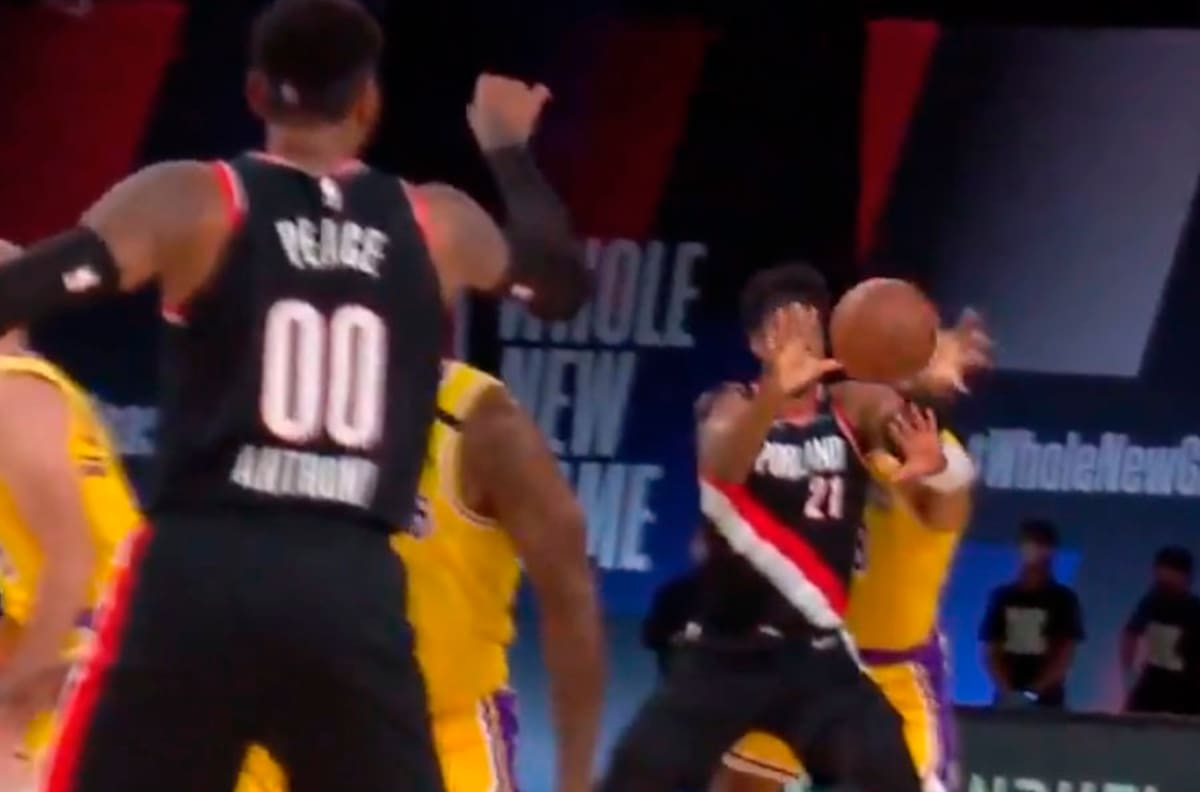 Se dislocó el dedo: La durísima lesión de Hassan Whiteside en la NBA