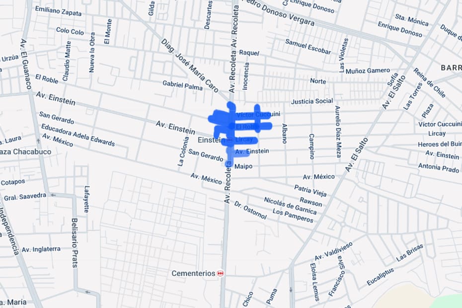 Recoleta será una de las comunas afectadas.