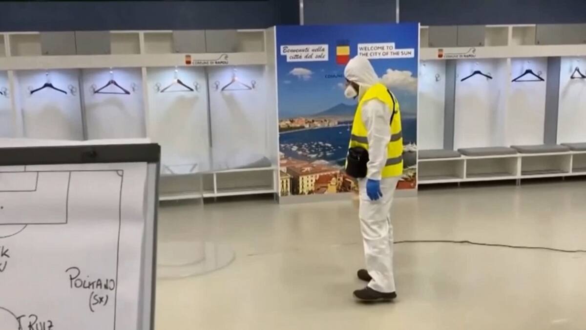 A poner ojo: Este fue el proceso de sanitización del San Paolo para el Napoli-Inter
