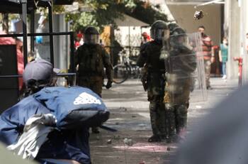 "Enfunde su clave 10": Revelan audio de carabinero que disparó a estudiante en marcha Confech