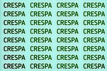 Test Visual: ¿Podrás encontrar la palabra diferente a "CRESPA" en menos de 10 segundos?