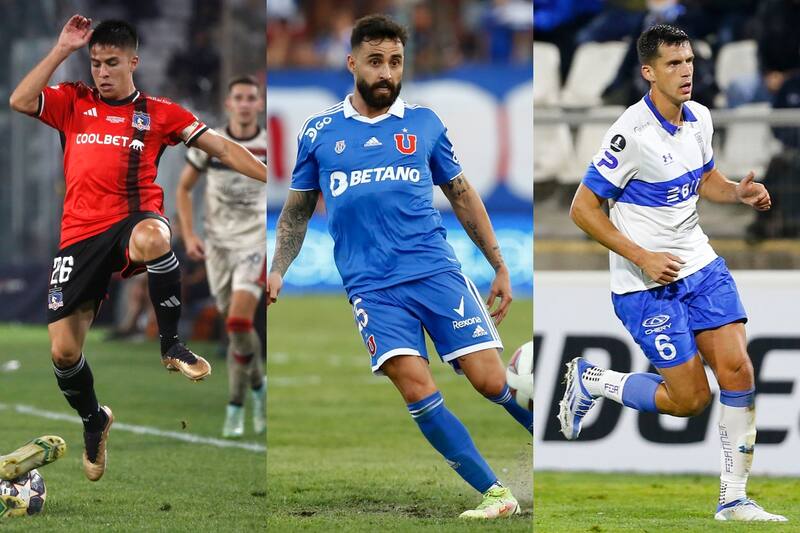 Moya, Gallegos y Paz no tienen continuidad en Colo Colo, la U y UC, respectivamente.