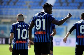 Junten miedo: Atalanta goleó con goles de Duván Zapata y Luis Muriel