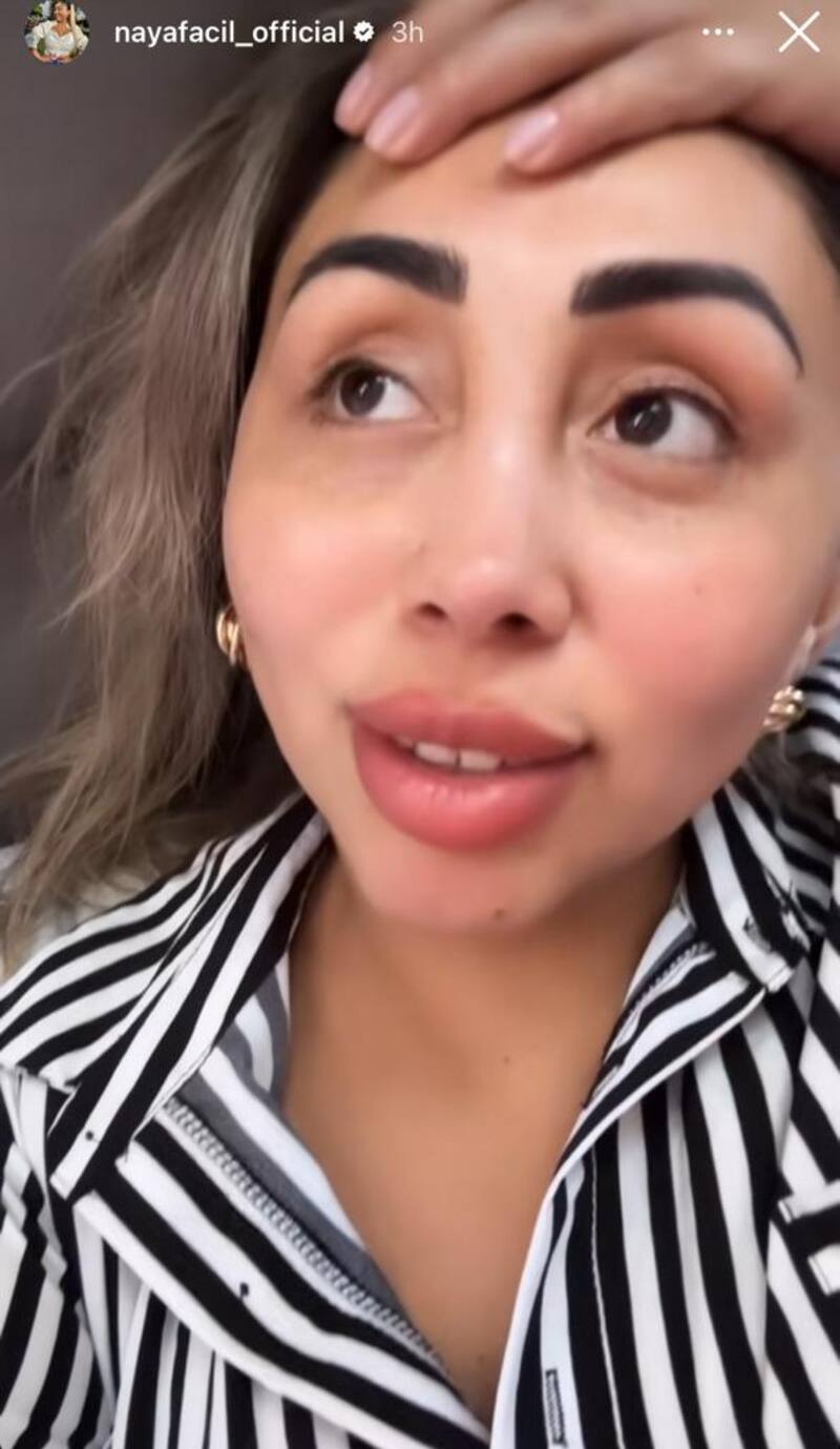 La influencer cuenta detalles de su operación.