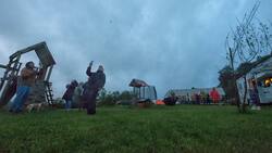 Eclipse de Sol 2020: La oscuridad hizo que hasta las ovejas se fueran a acostar