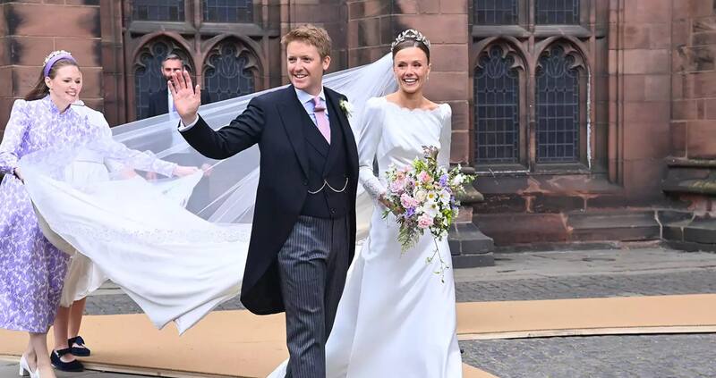 Los duques de Westminster tuvieron invitados como el príncipe William a su boda.