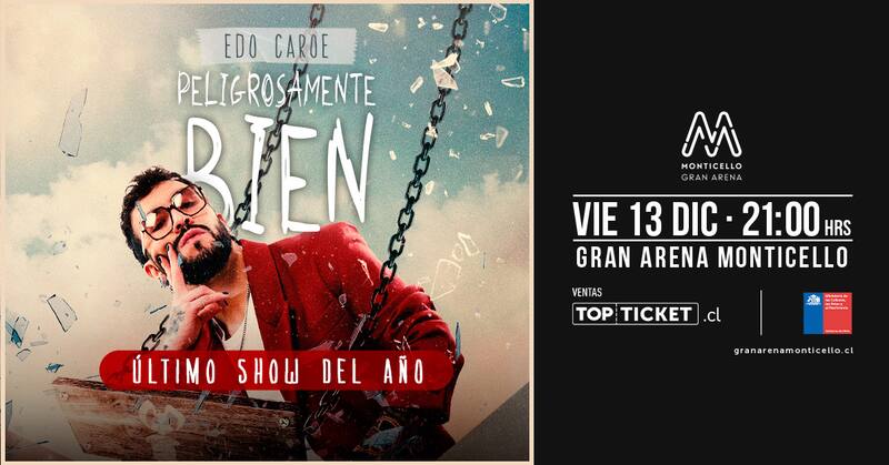 Edo Caroe y los detalles de su show
