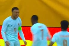 VIDEO | ¡Tremendo! El golazo de Kylian Mbappé en el amistoso de Francia ante Brasil
