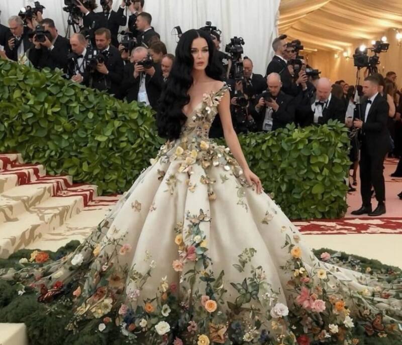 Katy Perry con Inteligencia Artificial. Créditos: Instagram