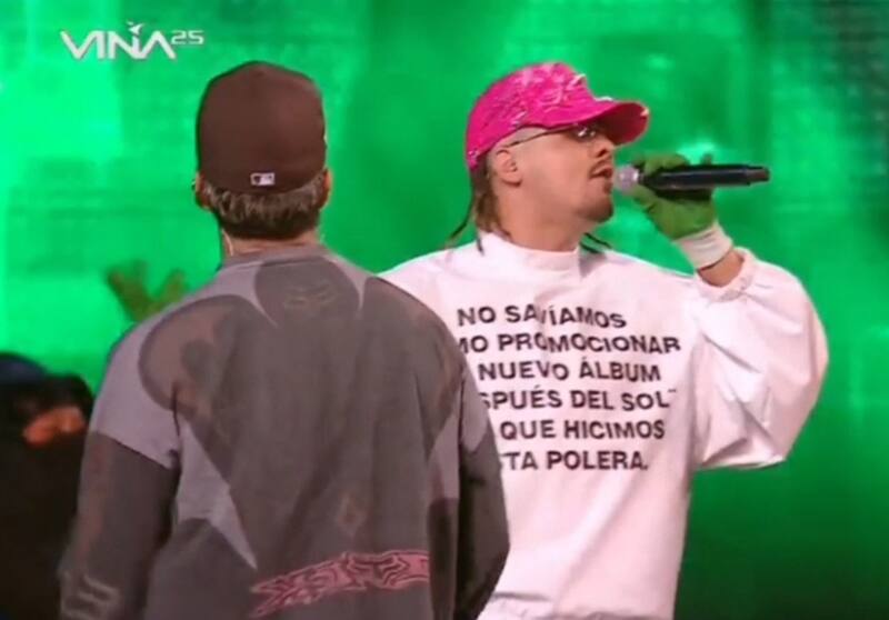 Este fue el momento que fue captado por los televidentes.