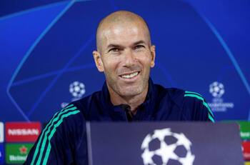 Zidane elogió la actuación de Kylian Mbappé ante el Barcelona en Champions League