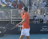 VIDEO | La burlesca reacción del rival de Alejandro Tabilo contra el público chileno en Miami