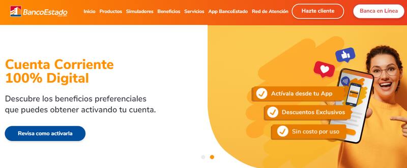 Así puedes activar el nuevo producto de Banco Estado.