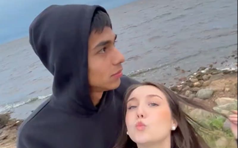 Darío Osorio junto a Catalina Díaz en Dinamarca.