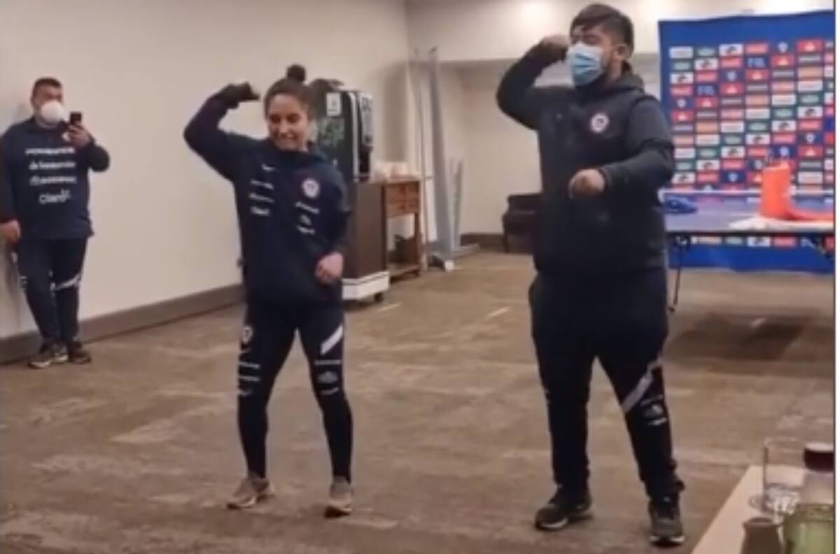 Video: El baile con el que jugadora de la Roja Femenina celebró su cumpleaños