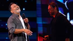 VIDEO | “Pu... que erí pesao”: El palo sin censura de Pedro Ruminot a George Harris durante su rutina en Viña 2025