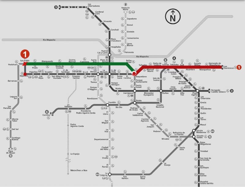 Alternativa de San Pablo hacia Los Dominicos.