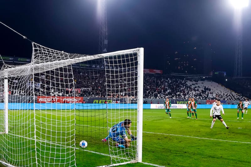 Sector Cordillera en el partido entre Colo Colo y Cobresal. Foto: Aton.
