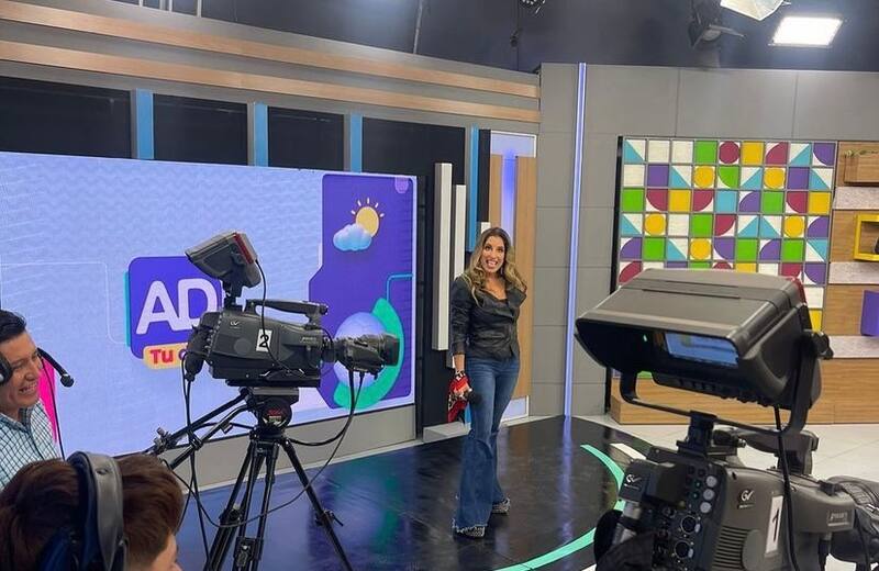 La artista en un programa del extranjero / Instagram