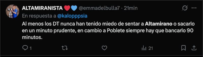 Tras su partido con La Serena.