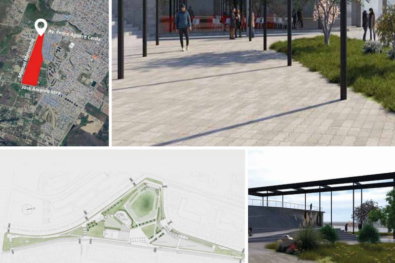 En este lugar estará ubicada la construcción.