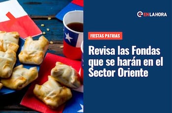Fiestas patrias: Revisa las Fondas que se realizarán en el Sector Oriente de la Región Metropolitana este 16, 17, 18 y 19 de septiembre