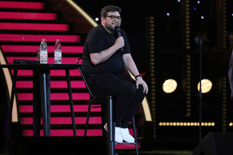 Luis Slimming logró conquistar al monstruo en la Quinta Vergara. Foto: ATON.