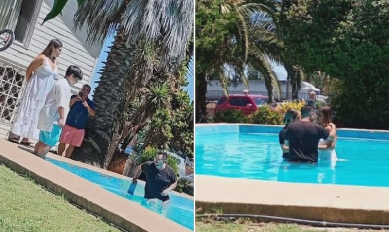 Madre e hijo tomaron el compromiso: Instagram