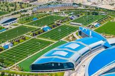 Ni comparados con Chile: Las pequeñas canchas con tribuna mecano donde se juega el Mundial Sub 17 de Qatar