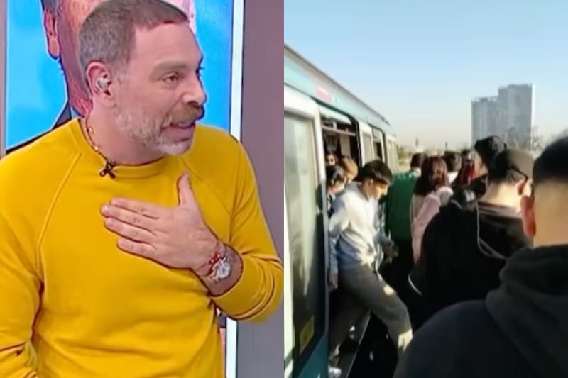 arremetió contra Metro de Santiago.