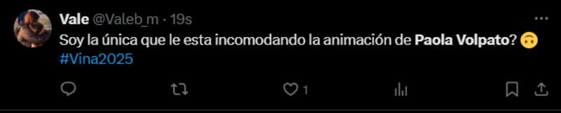 Estas fueron algunas reacciones a la animación de la intérprete.