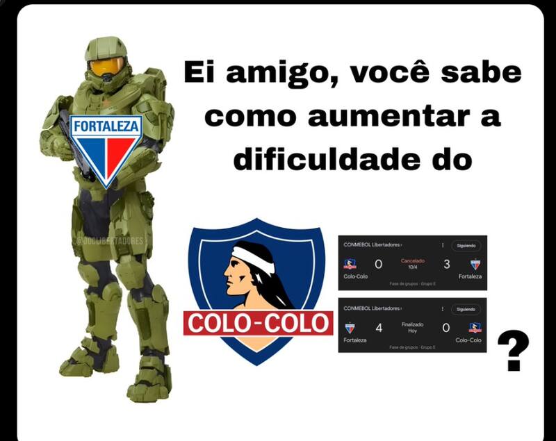 Los memes que dejó la derrota de Colo Colo ante Fortaleza.