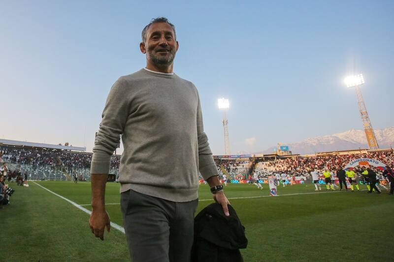 Entrenador del fútbol chileno. Agencia Aton