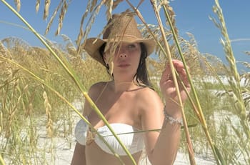 Daniela Aránguiz disfruta del sol y la playa en sus paradisiacas vacaciones en Estados Unidos