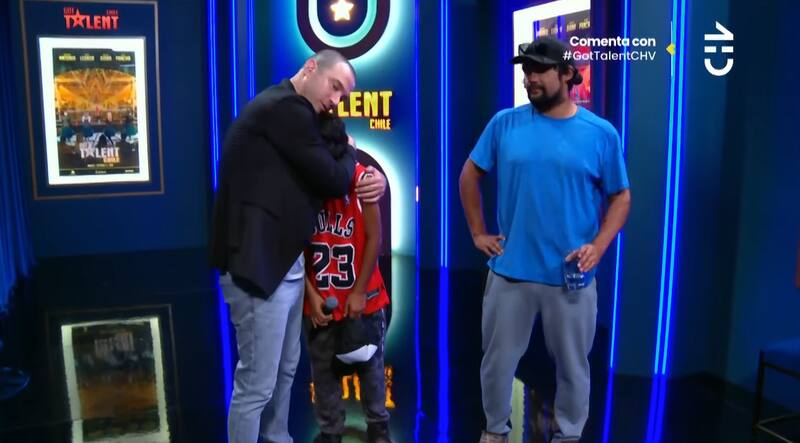 Lucas Conmovió con sus lindas palabras.