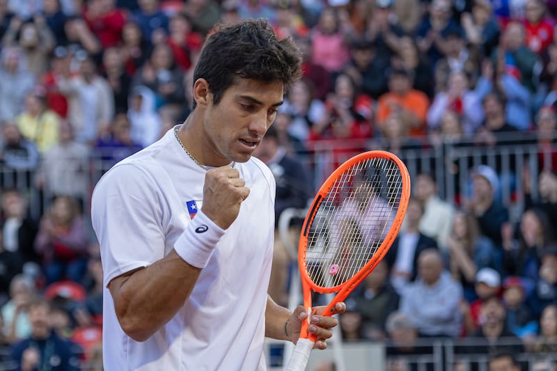 El tenista chileno se suma a la lista de confirmados para el ChileOpen 2026. Foto: Felipe Escobedo