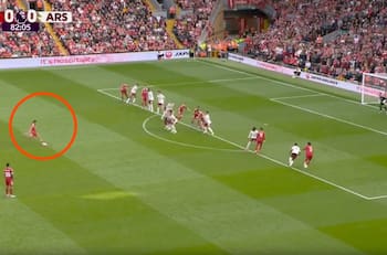 VIDEO | El impresionante golazo que le dio la victoria al Liverpool sobre Arsenal en Premier League