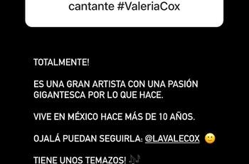 “Tiene unos temazos”: Roberto Cox presenta a su hermana cantante, Vale Cox