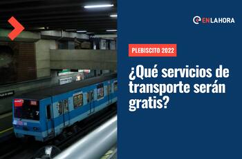 Plebiscito 2022: Conoce los servicios de transporte publico que serán gratuitos en tu región el 4 de septiembre