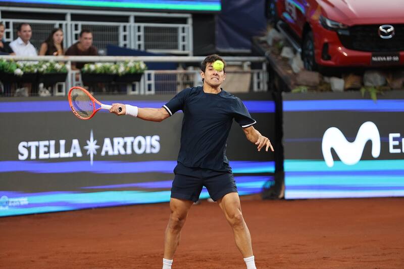 Gago perdió en la qualy de Indian Wells. Foto: Felipe Escobedo / En Cancha