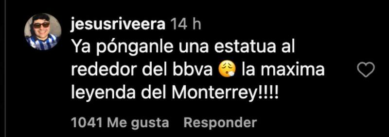 En el Instagram de Rayados de Monterrey.