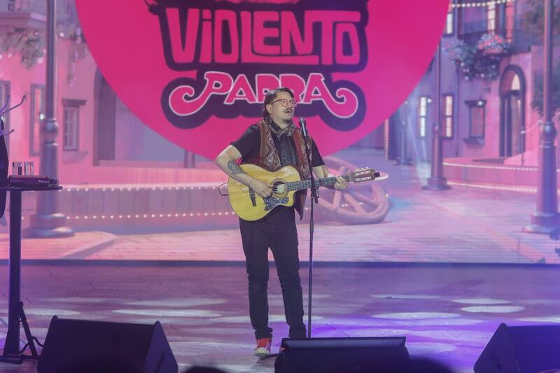 El comediante logró una convincente actuación en el Festival del Huaso de Olmué 2025.
